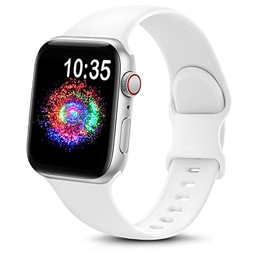 TreasureMax Soft Silicone Sport Band for Apple Watch