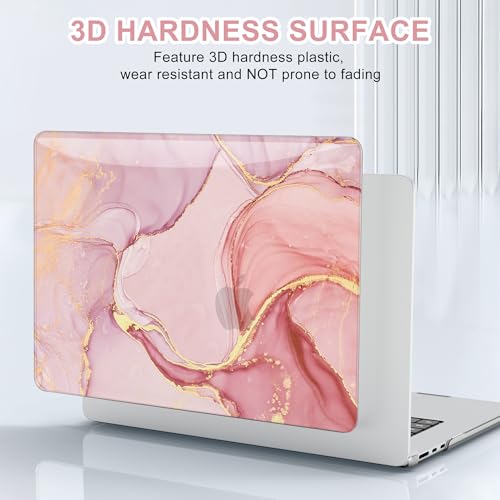 Pink Marble MacBook Air 13" Case with Accessories