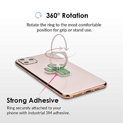 Cactus Phone Ring Holder for iPhone & Galaxy