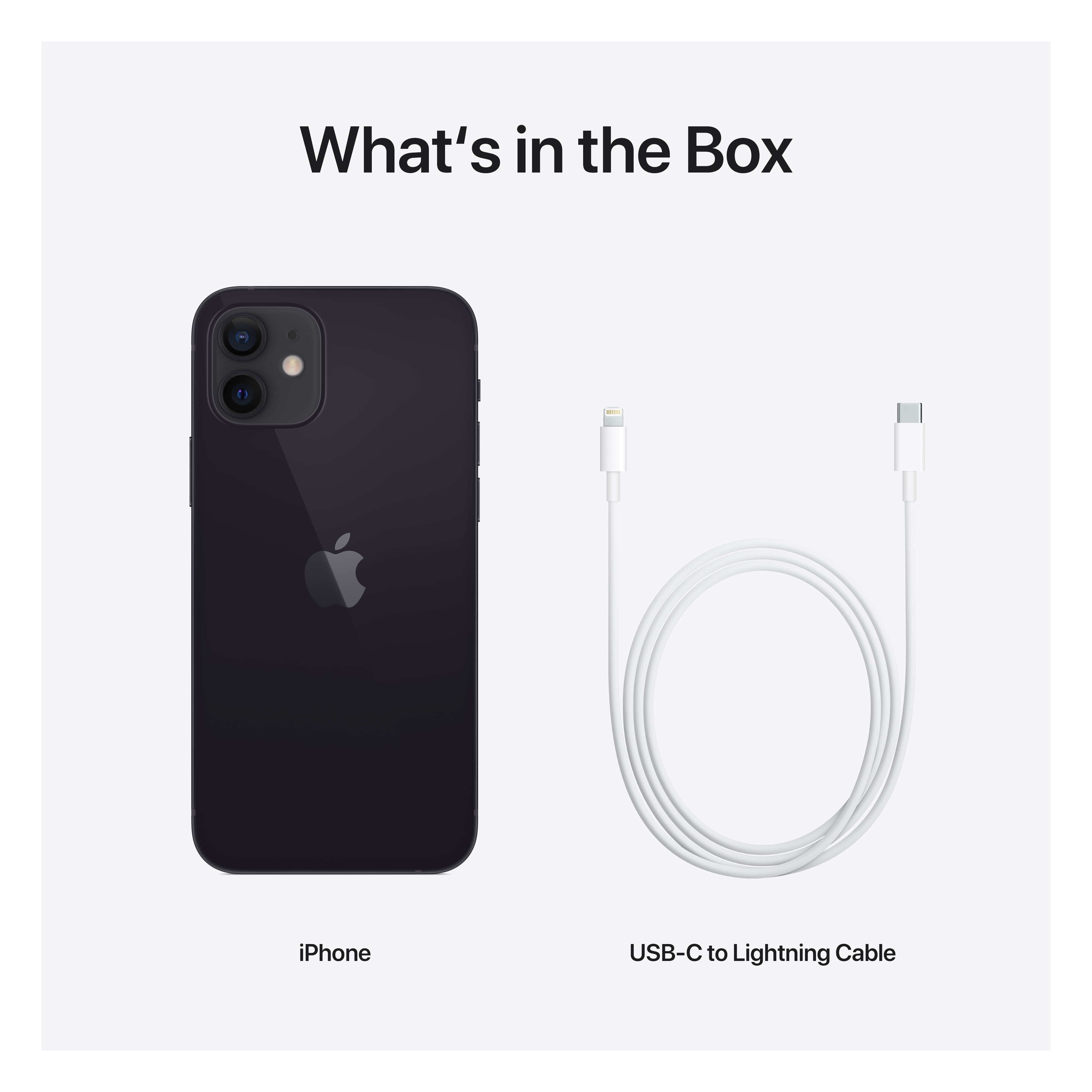 Apple iPhone 12, 64GB, Black - Prepaid Smartphone