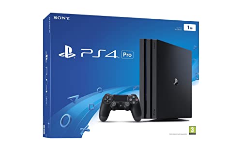 Sony PS4 Pro 1TB with Accessories - Jet Black