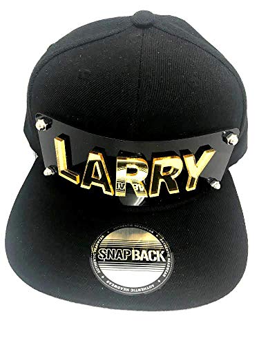 Personalized Custom Snapback Hat Six Panel Flat Bill Snap Back Hat Cap with Laser Cut Graffiti Letters, Custom Made to Order, Comfortable and Unique, Great Gift, an Exclusive Creation