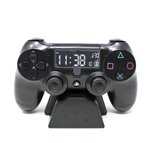 Paladone Playstation Officially Licensed Merchandise - Controller Alarm Clock, Multicolor