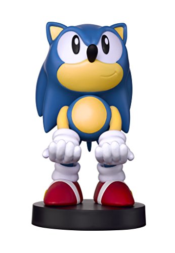 Exquisite Gaming Collectible Sonic the Hedgehog Cable Guy Device Holder - works with PlayStation and Xbox controllers and all Smartphones - Classic - Not Machine Specific
