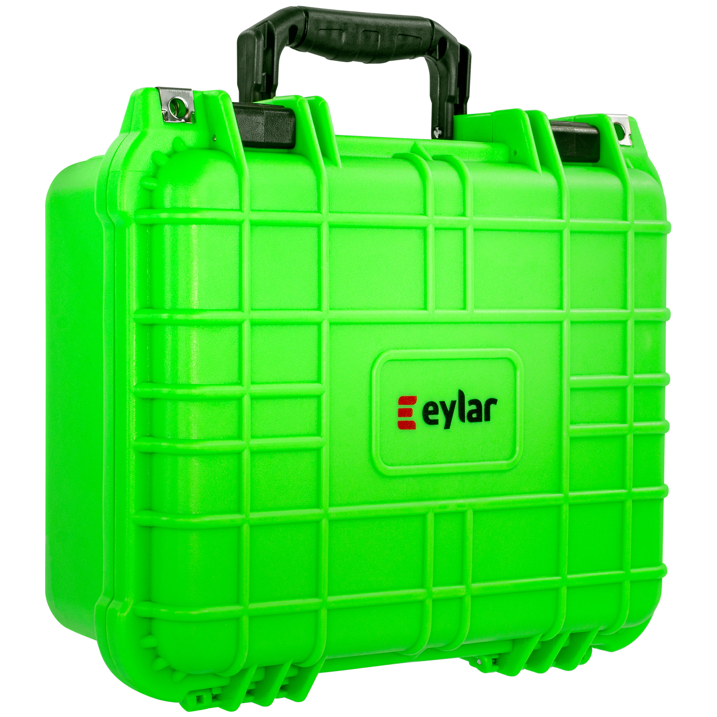 Waterproof Camera Case with Foam - Neon Green