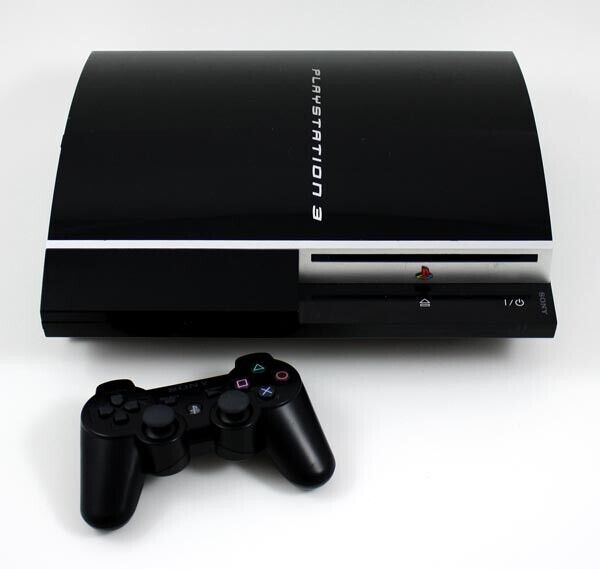 Sony PlayStation 3 80 GB Piano Black PS3 Console