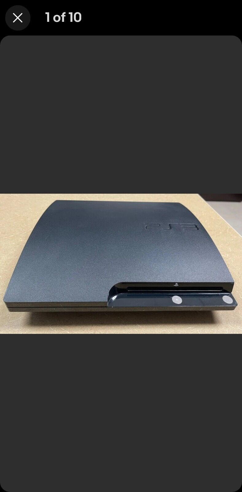 Sony PlayStation 3 Slim 500GB Console - Black