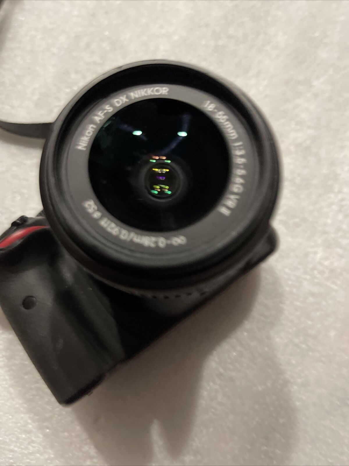 Nikon D3300 Digital SLR Camera Black Kit AF-S DX VR II 18-55mm Lens 32GB Used