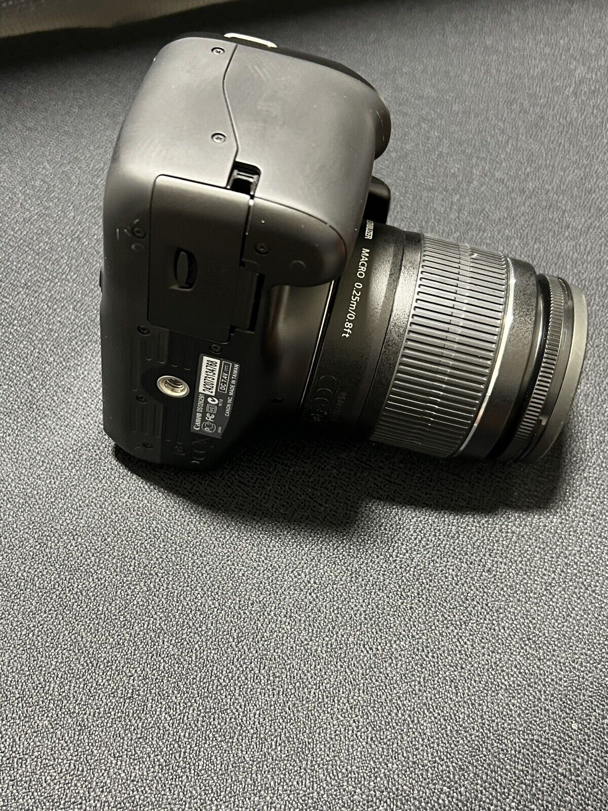 Canon EOS Rebel T3 Digital SLR Camera Black with EFS 18-55mm Lens