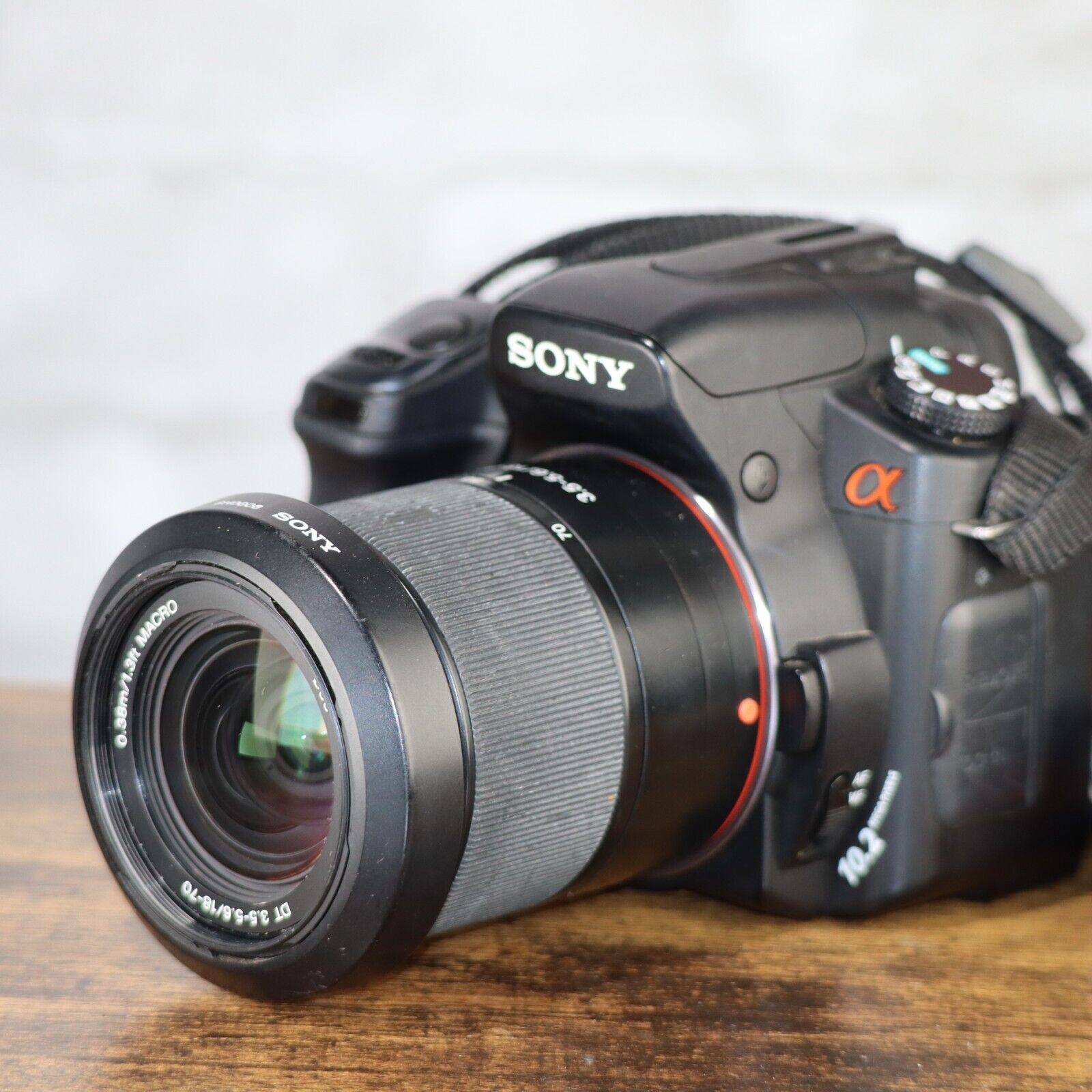 Sony Alpha a300 10MP Digital DSLR Camera W 18-70MM lens *GOOD/TESTED*