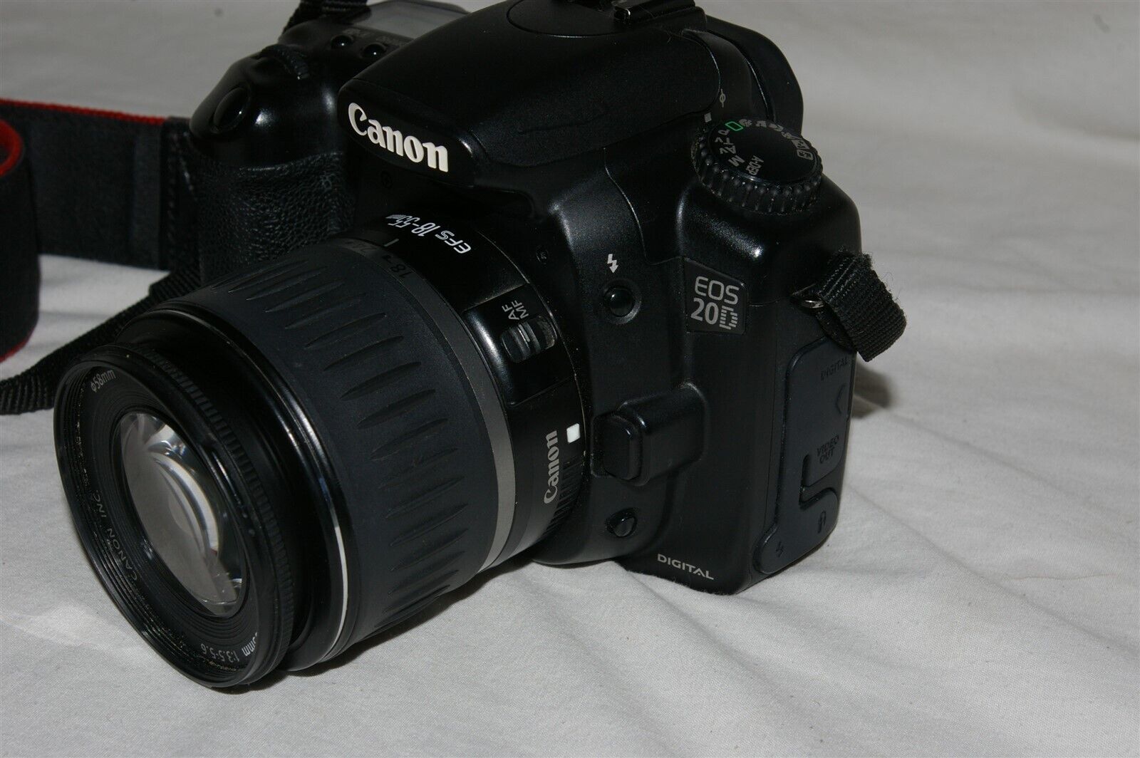 Canon EOS 20D Digital SLR 8.0MP Camera w/18-55MM Lens TESTED!
