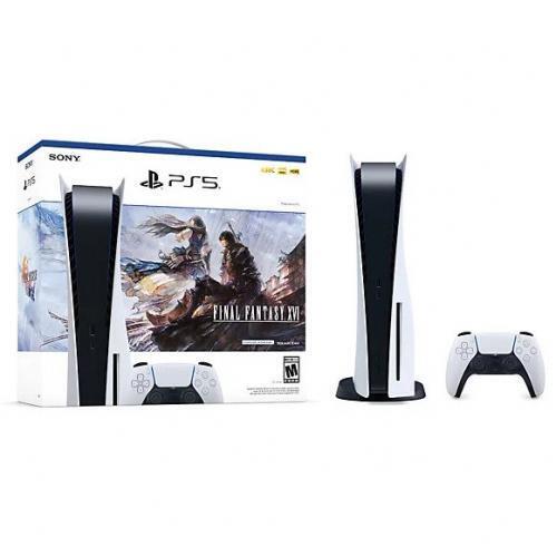 PlayStation 5 Console FINAL FANTASY XVI Bundle - Includes PS5 Console And DualSe