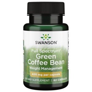 Swanson Green Coffee Bean Extract 400mg - 60 Caps