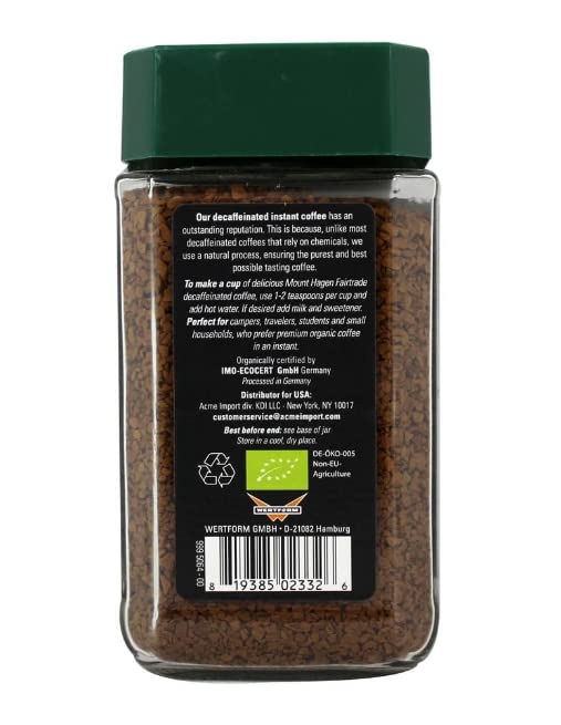 Mount Hagen Organic Decaf Coffee | Medium Roast