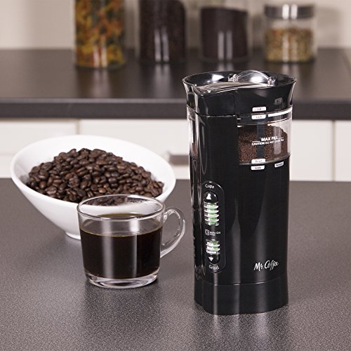12 Cup Electric Coffee Grinder - Black, 3 Speed