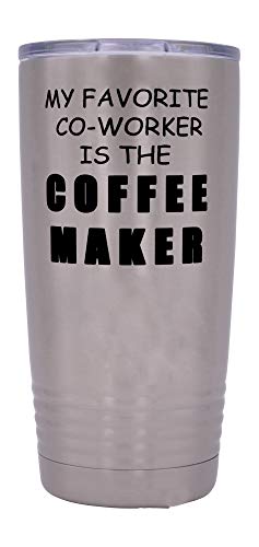 Funny Office Work 20 Oz. Travel Tumbler: Coffee Maker