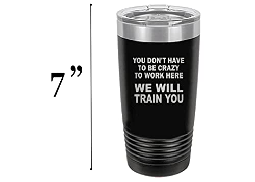 20 Oz. Funny Sarcastic Travel Tumbler for Office