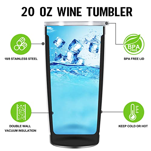 20 oz Stainless Steel Insulated Coffee Tumbler