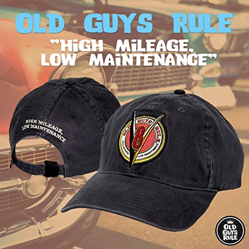 V8 Men's Baseball Cap - Funny Hat for Classic Car Enthusiasts