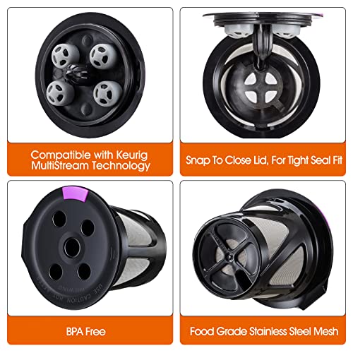 2-Pack Reusable K-Cups for Specified Keurig Brewers