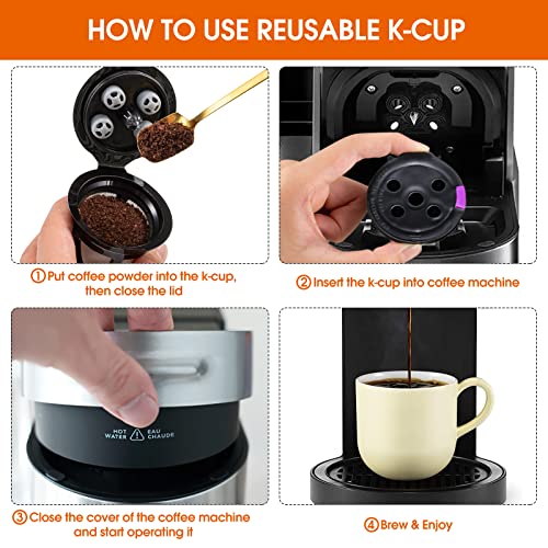 2-Pack Reusable K-Cups for Specified Keurig Brewers