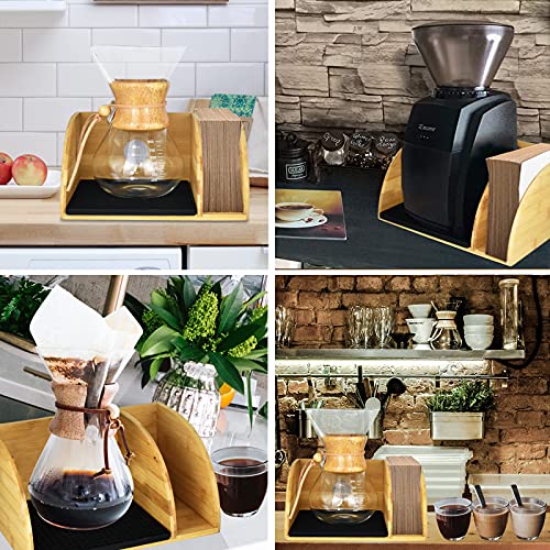 Coffee Organizer Stand for Chemex Coffee Maker
