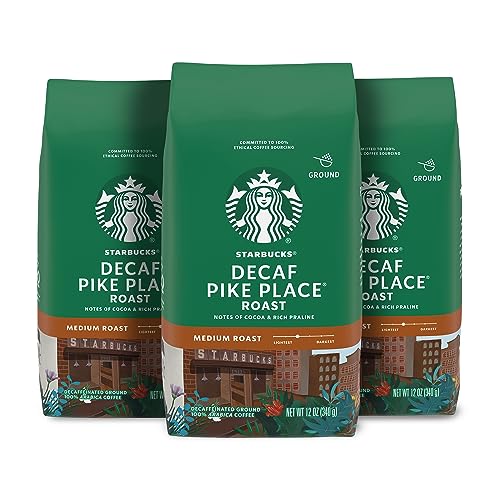 Starbucks Decaf Pike Place Roast - 3 Pack