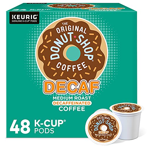 Original Donut Shop Decaf Single-Serve Coffee Pods - 48 Count