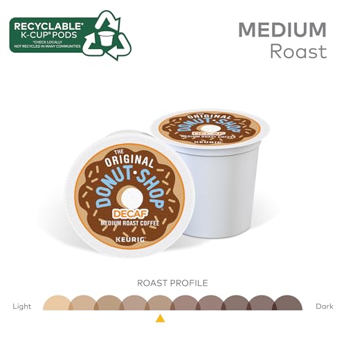 Original Donut Shop Decaf Single-Serve Coffee Pods - 48 Count