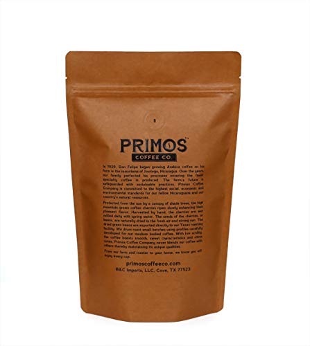 Primos Coffee Co: French Press, Coarse Ground, Medium Roast