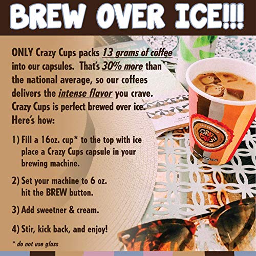 Crazy Cups Flavor Coffee Variety Pack - 30 Count