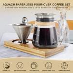 Aquach Pour Over Coffee Maker Set