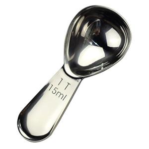 CoaGu 1PC 15ml Coffee Scoop: Stainless Steel Precision