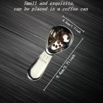 CoaGu 1PC 15ml Coffee Scoop: Stainless Steel Precision