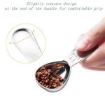 CoaGu 1PC 15ml Coffee Scoop: Stainless Steel Precision