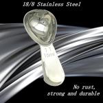 CoaGu 1PC 15ml Coffee Scoop: Stainless Steel Precision