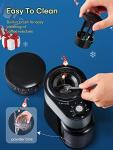 FOHERE Electric Burr Coffee Grinder: 18 Precise Grind Settings
