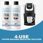 Coffee Machine Descaling Solution - 2 Bottles, Compatible with Keurig, Breville