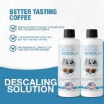 Coffee Machine Descaling Solution - 2 Bottles, Compatible with Keurig, Breville