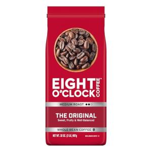 Eight O'Clock Coffee Original, 32oz. Medium Roast Whole Bean