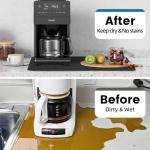 Coffee Bar Mat: Rubber-backed, Absorbent, Fits under Espresso Machine