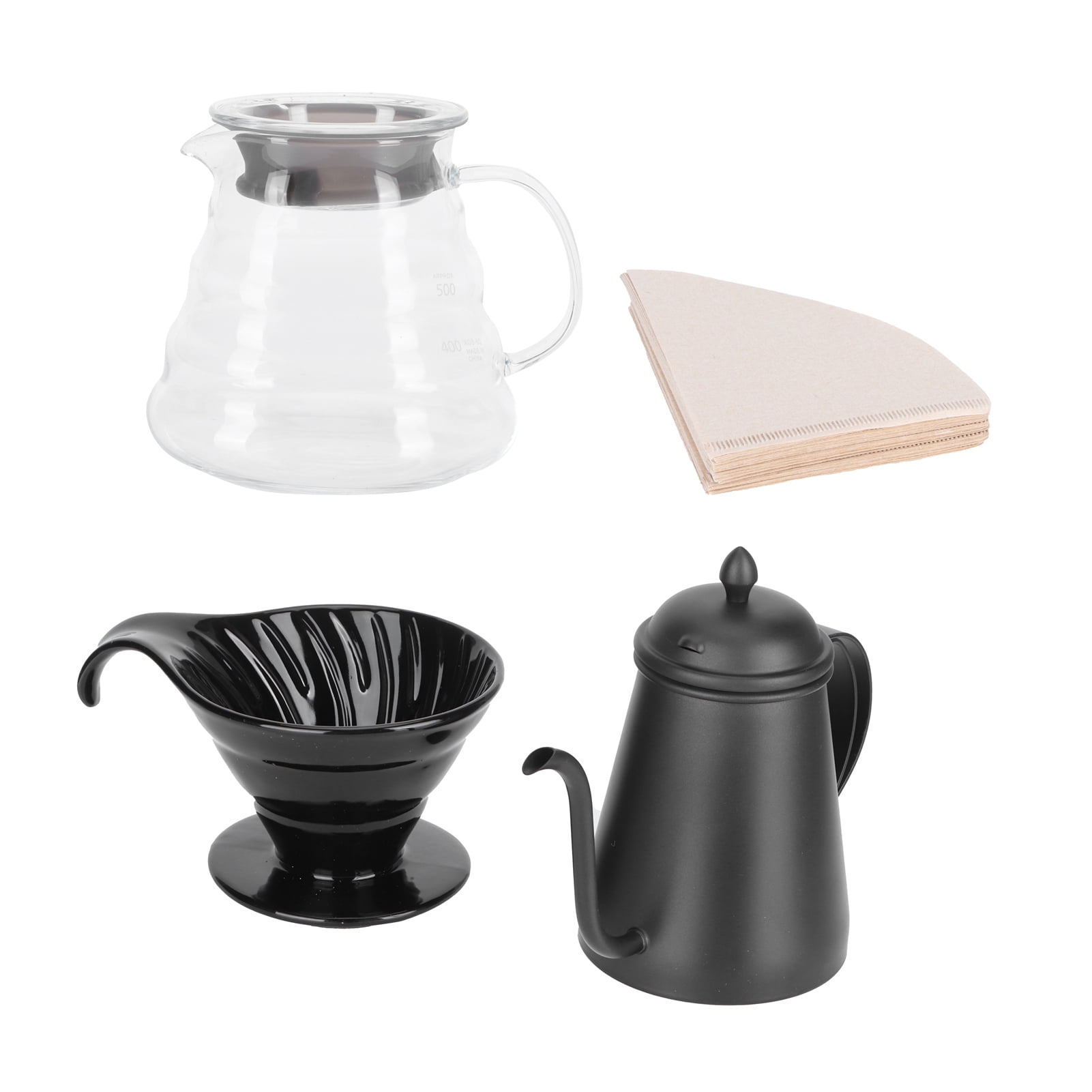 Handmade Stainless Steel Drip Coffee Maker Set