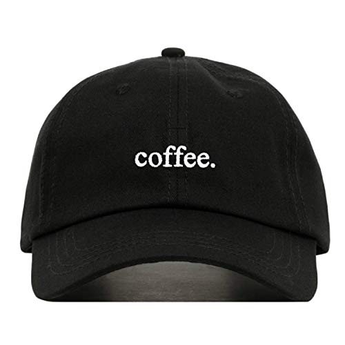 Coffee Dad Hat, Embroidered Baseball Cap - Multiple Colors