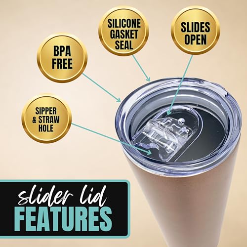 Empowering 20 oz Tumbler - Coffee Lover's Must-Have!