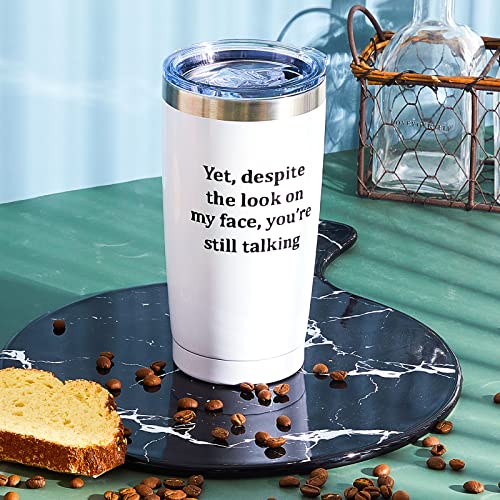 Sarcastic Insulated Coffee Tumbler - Black