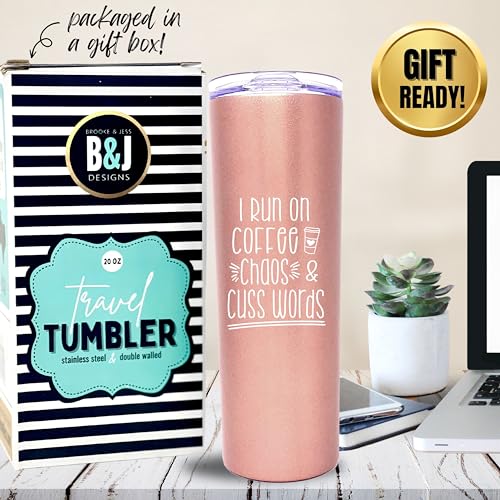 Empowering 20 oz Tumbler - Coffee Lover's Must-Have!