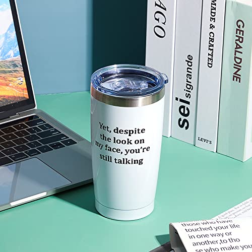 Sarcastic Insulated Coffee Tumbler - Black