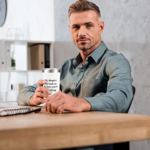 Sarcastic Insulated Coffee Tumbler - Black