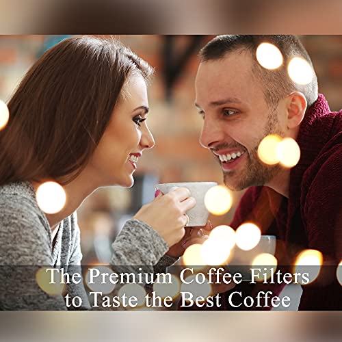 Basket Coffee Filters, 8-12 Cup, 300/Pack