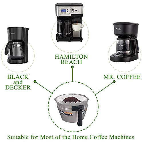 Basket Coffee Filters, 8-12 Cup, 300/Pack